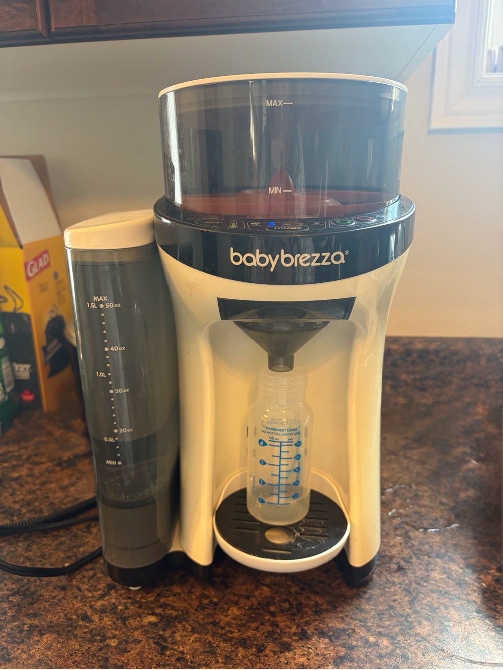 Baby Brezza Formula Pro Baby Bottle Maker - White & Gray